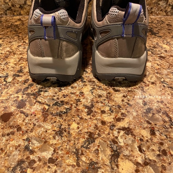 Oliver’s Men’s size 10.5 steel Toe Low Industrial Grey Blue Hike Work Sneakers - Picture 4 of 11